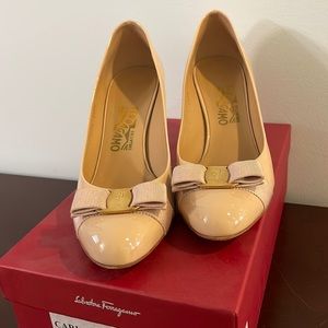 Salvatore Ferragamo heels, size 9.5